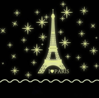 Eiffeltoren glow in the dark sticker
