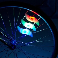 Detective Emotie nemen LED Spaak verlichting voor de fiets - Glow in the dark winkel